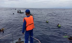 KM Bintang Timur Tenggelam di Perairan Parigi Moutong, 19 ABK dan Kaptennya Berhasil Dievakuasi