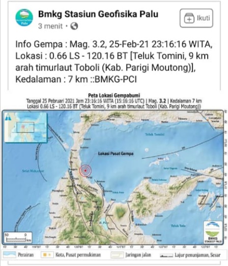 Gempa Parigi Moutong