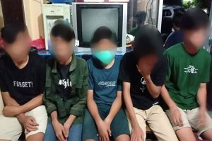 Saling Ejek Saat Mabar Game Online, Lima Remaja di Banggai Ini Diduga Aniaya Rekannya