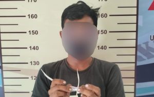 Polisi Tangkap Terduga Pengedar Sabu di Banggai Laut Saat Bertransaksi