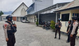 Polisi Tingkatkan Pengamanan di Palu, Ratusan Personel Disiagakan
