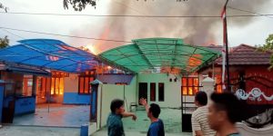 Begini Kronologis Kebakaran di Rujab Ketua DPRD Parigi Moutong dan Wakilnya