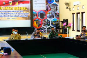 Persiapan Peniadaan Mudik, Forkopimda Lakukan Rakor Lintas Sektoral