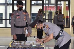 Pejabat Dilingkup Polres Banggai Dirotasi, Berikut Nama-namanya
