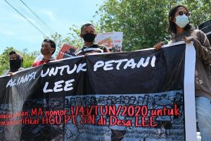 Aliansi untuk Petani Lee Tolak Peninjauan Kembali PT. SPN