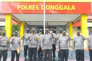 Ungkap Peredaran Narkoba Internasional, Sembilan Personel Polsek Balesang Terima Penghargaan