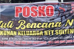 KKNTT Sulteng Buka Posko Peduli Bencana NTT