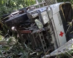 Truk Bermuatan Tabung Oksigen Tujuan Parigi Moutong Masuk Jurang