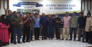 Reuni Alumni SMANSA Poso Angkatan 88, Raymon: Dulu Anwar Hafid Duduk di Belakang, Sekarang di Depan