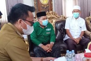 Bangun Silaturahmi, Tokoh Ormas Muslim Morut Temui Bupati Delis