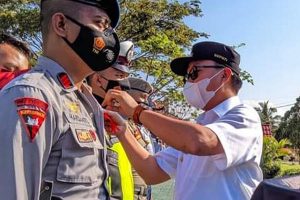 Pimpin Apel Gabungan, Bupati Morut Apresiasi Kerja TNI dan Polri