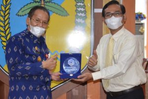 Temui Gubernur Longki, Kepala Bank BTN Cabang Palu Paparkan Hal Ini