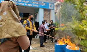 5.000 Arsip IN-Aktif Kepegawaian Dimusnahkan