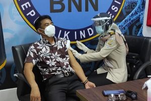 30 Pegawai BNN Poso di Suntik Vaksin Covid-19