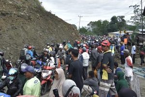 Sempat Putus Akibat Longsor, Jalur Kebun Kopi Sudah Bisa Dilalui
