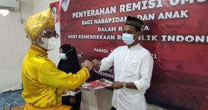 138 Narapidana di Lapas Parigi Moutong Terima Remisi