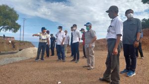 Tegas, Wabup Badrun Sampai Hal Ini Saat Lakukan Monitoring Pekerjaan Tahun 2021