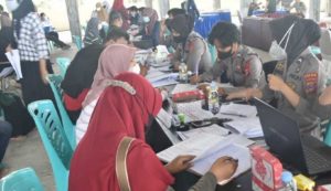 Unismuh Palu Gelar Gerakan Vaksinasi Masyarakat Merdeka Usai Dibuka Presiden Jokowi