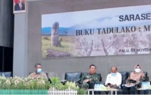 Danrem Tadulako Gelar Sarasehan Buku, Tadulako: Antara Mitos dan Fakta