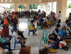 Warga di Kecamatan Palasa Antusias Jalani Vaksinasi COVID-19