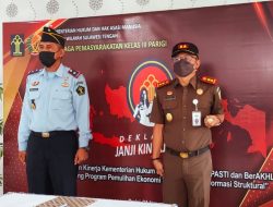 Lapas Parigi Gelar Deklarasi Janji Kinerja 2022 Menuju WBK/WBBM