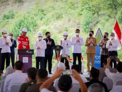 Presiden Jokowi Resmikan PLTA Milik Kalla Group di Poso