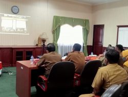 Wabup Parimo Entry Meeting Dengan BPK Sulteng