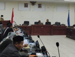 Wabup Badrun Ingatkan OPD Displin Hadiri Paripurna DPRD