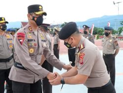 Dua Pejabat Utama Polda Sulteng Naik Pangkat
