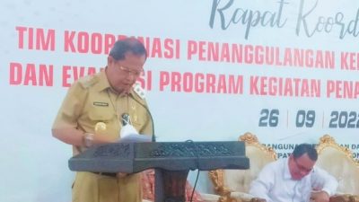 Wabup Parimo ke TKPKD: Diagnosa Kerentanan Kemiskinan