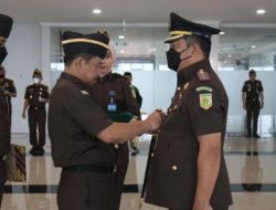 Kajati Sulteng Lantik Ichwanul Saragih Sebagai Kajari Parimo