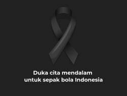 Ketum Asprov PSSI Sulteng Serukan Hening Cipta