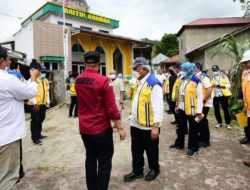 Menteri PUPR Tinjau Lokasi Gempa di Tapanuli Utara