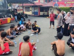 10 Pelajar SMA di Banggai Diamankan Usai Tawuran