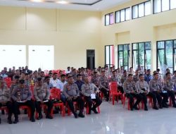 Kapolres Banggai Tekankan Personelnya Tidak Terlibat Politik Praktis