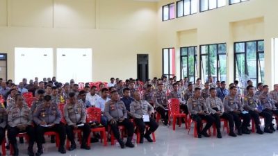 Kapolres Banggai Tekankan Personelnya Tidak Terlibat Politik Praktis