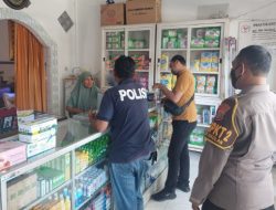 Polres Tolitoli Lakukan Pencegahan Penjualan Obat Sirup Berbahaya