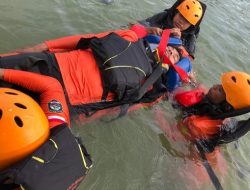 Personel Basarnas Palu Ikuti Latihan Operasi SAR Beregu