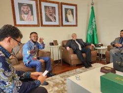 Gubernur Rusdy Mastura Temui Dubes Arab Saudi