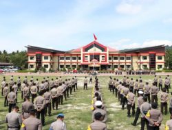 Kapolres Banggai ke Personel Pengamanan Pilkades: Fokus saat Bertugas