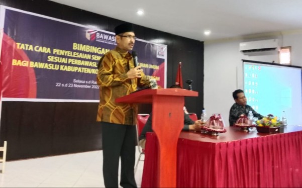 Sengketa Pemilu, Bawaslu Sulteng: Jangan Lupakan Objek