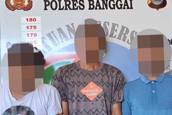 Polisi Bekuk 3 Terduga Pengedar Sabu di Banggai