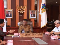 Asosiasi BPD Parimo Temui Gubernur Sulteng, Bahas Penataan Tambang Emas