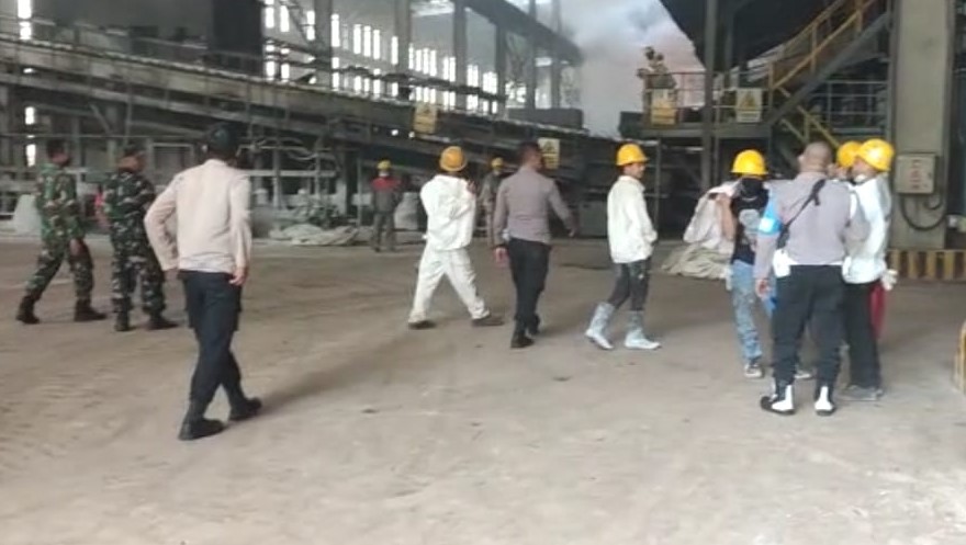 Polisi Sebut Situasi di PT GNI Terus Membaik