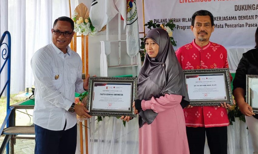 Wabup Samuel Menutup Kegiatan Livelihood Sigi Central Sulawesi