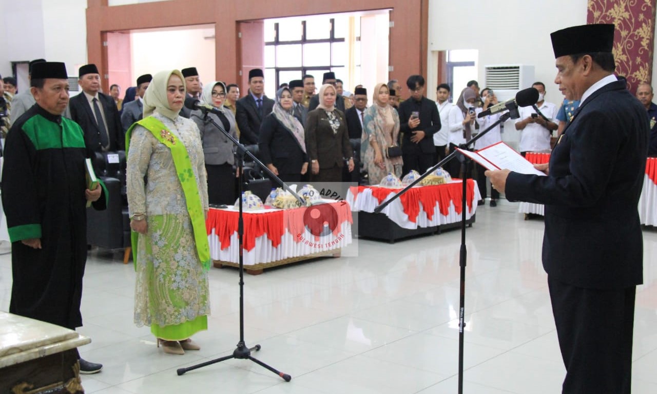 Sekdaprov Sulteng Kini Dijabat Dra. Novalina