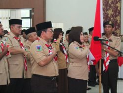 Pengurus Kwarda Sulteng Gerakan Pramuka Dilantik
