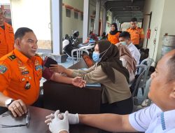 HUT Basarnas ke-51 di Palu Diperingati dengan Aksi Donor Darah