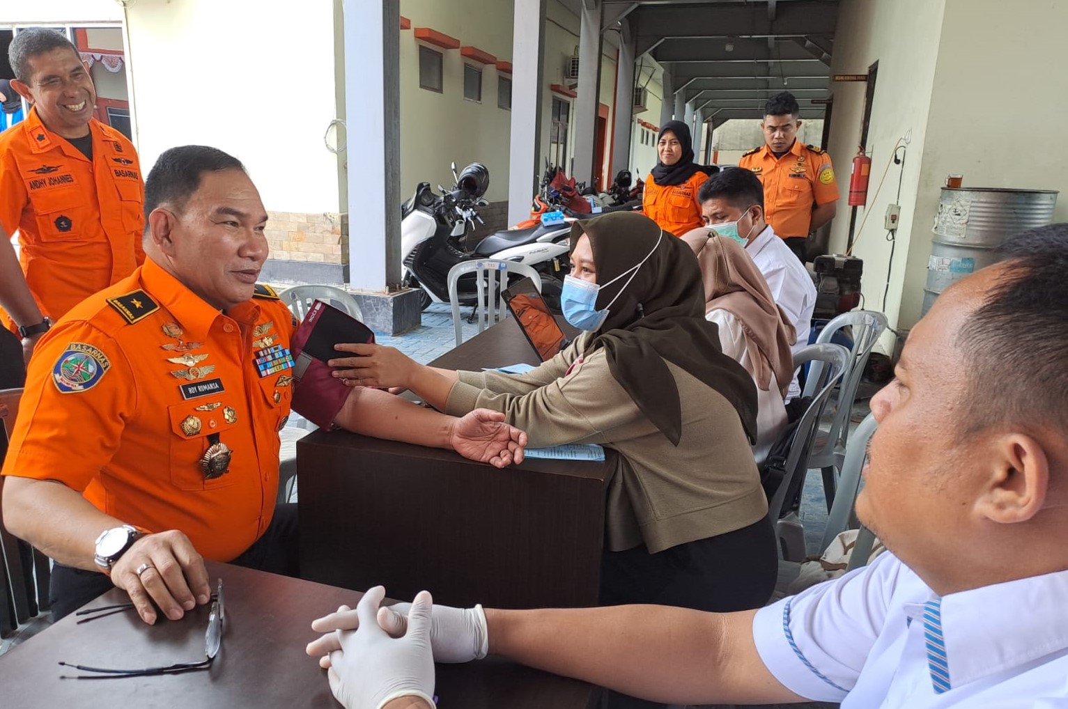 HUT Basarnas ke-51 di Palu Diperingati dengan Aksi Donor Darah