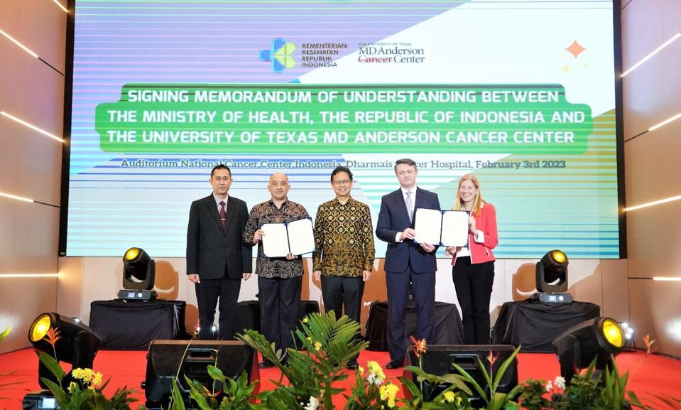 Kemenkes dan MD Anderson Cancer Center Kerja Sama